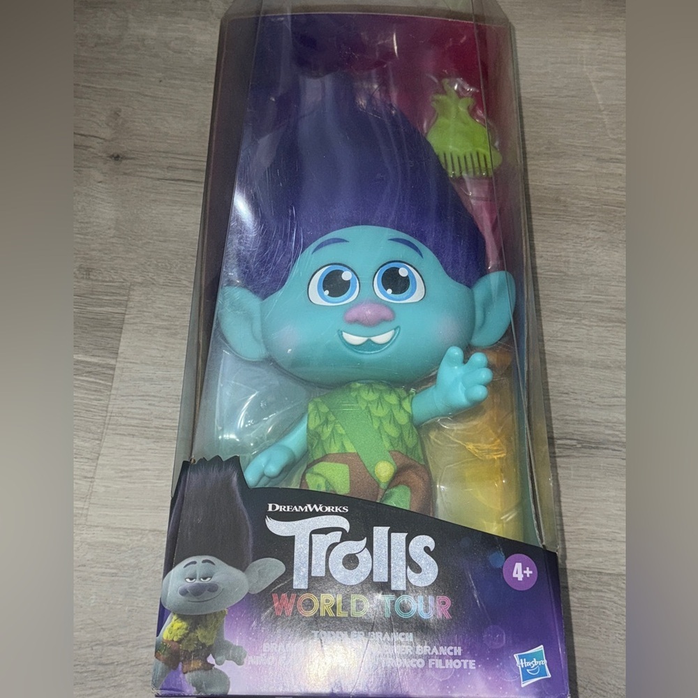 DreamWorks Trolls World Tour Green and Blue Troll Doll